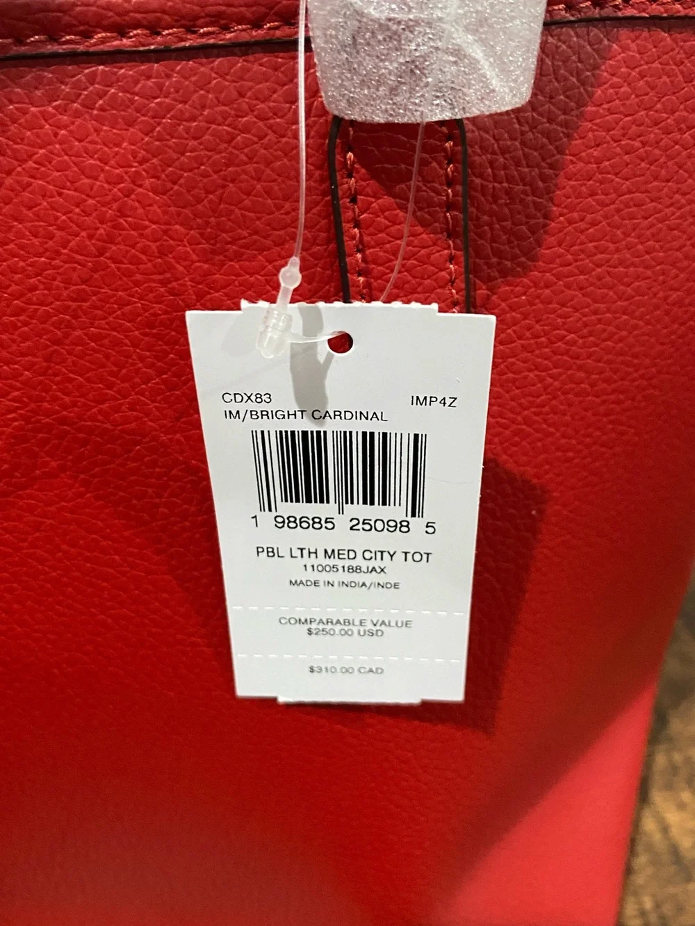 Coach Medium City Tote Bag